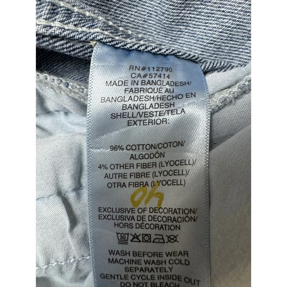 True Religion Mens Applique SN Denim Jacket Light Pacific Wash 701192 Small NWT